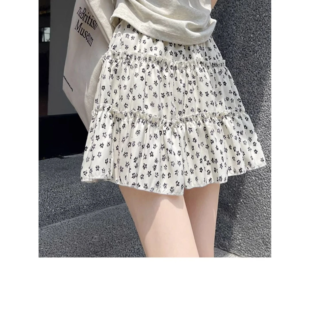 新款夏日高腰女裙高腰显瘦半身裙设计感千金贵气纯欲慵懒风女装