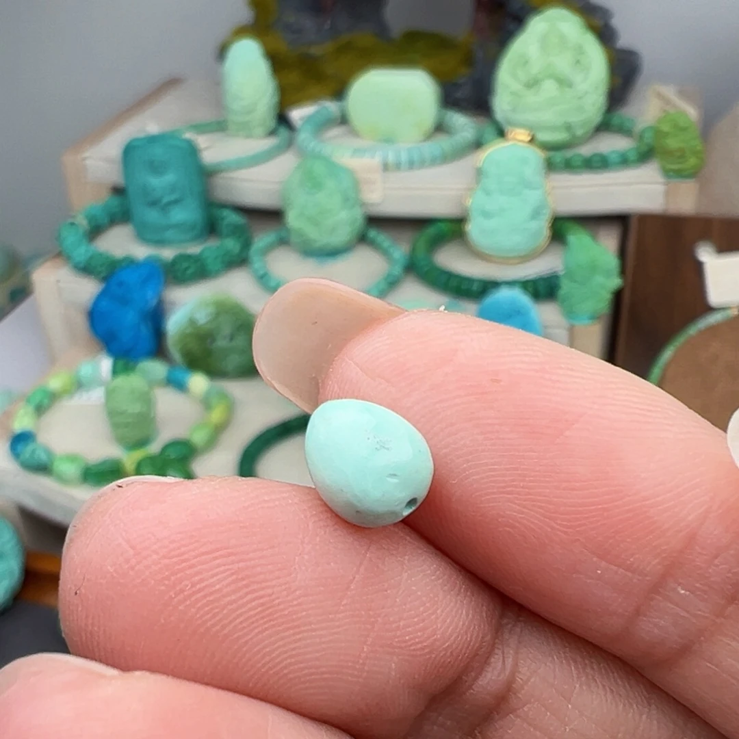 绿松石未镶嵌主播万珍