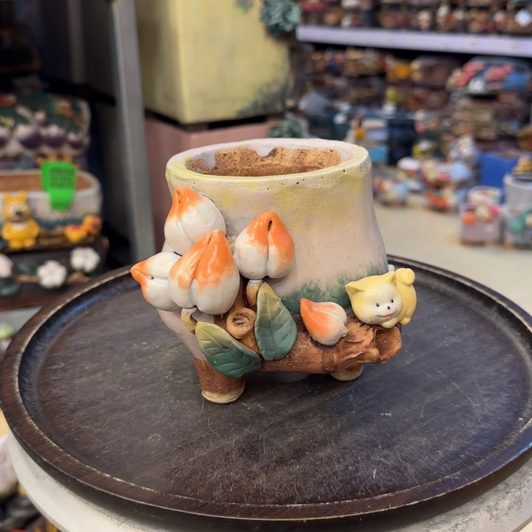 【闪购商品】陶瓷W*粗陶手捏