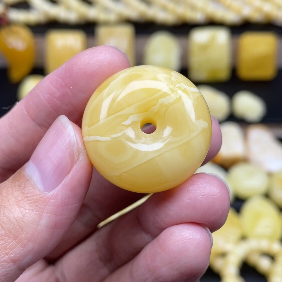 琥珀未镶嵌裸石琥珀蜜蜡