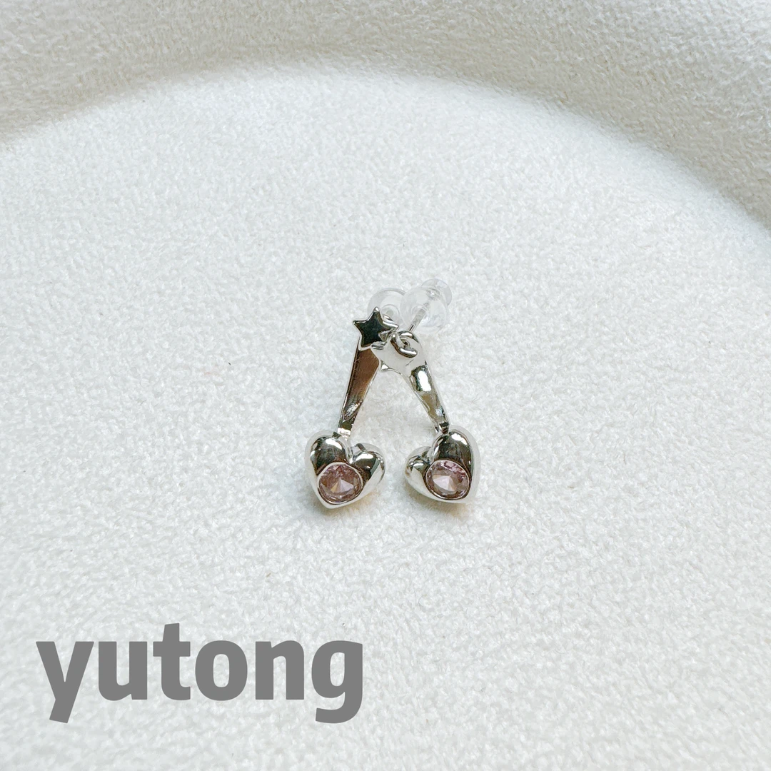 铜合金锆石耳饰 【雨桐轻奢饰品】设计款耳环YT03329