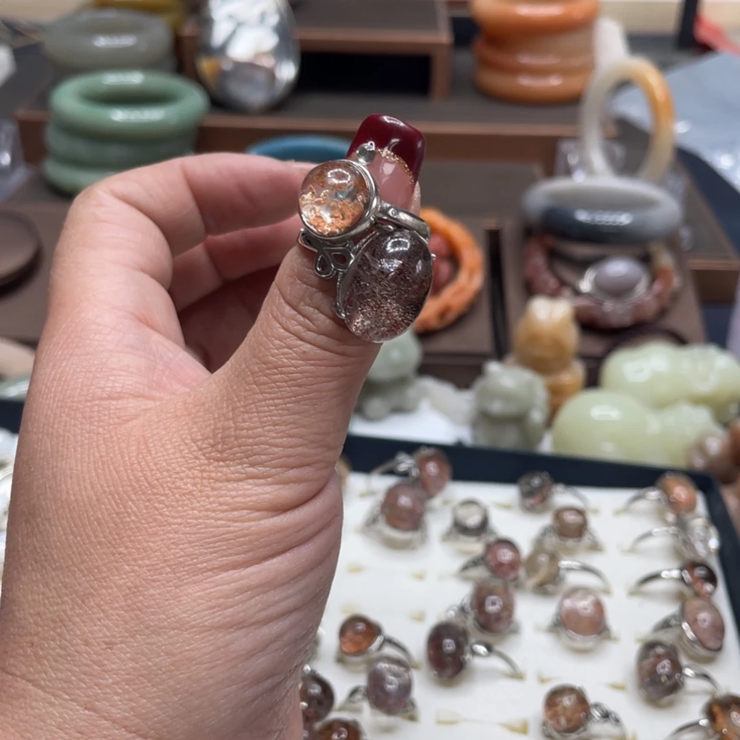 石英质玉手镯合金枝*