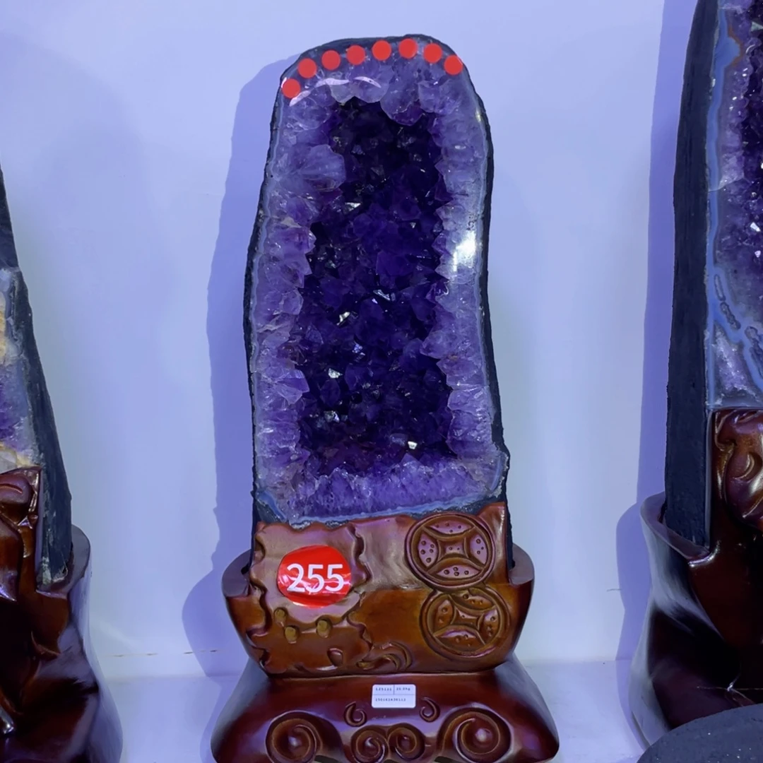 乌拉圭紫水晶摆件