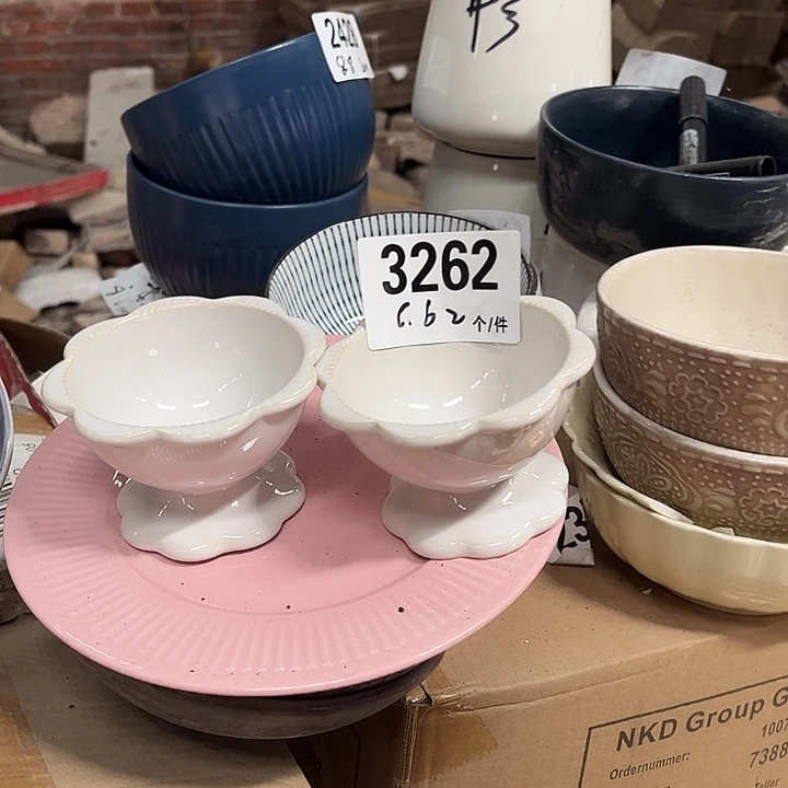 搪瓷微瑕外贸陶瓷3262