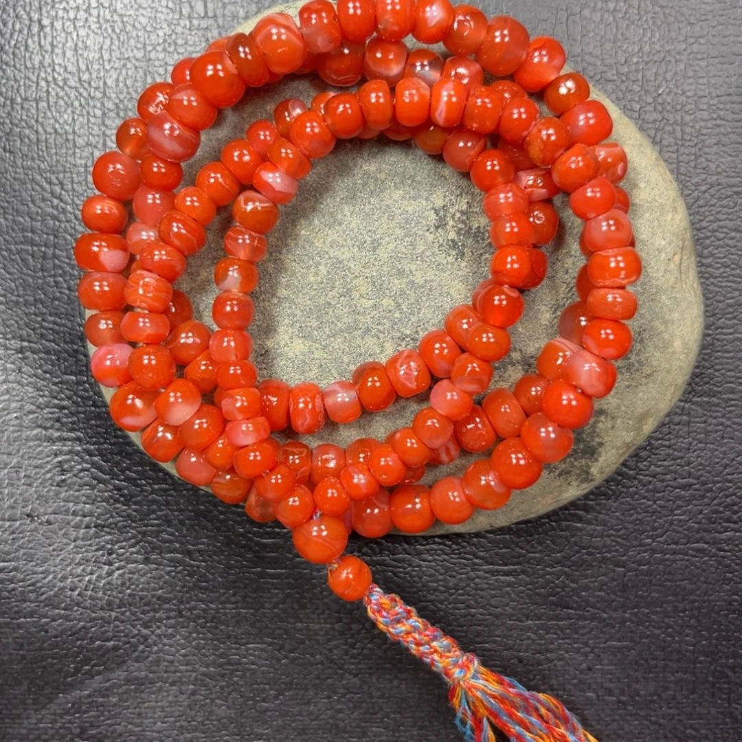 南红玛瑙未镶嵌手串多圈卡6