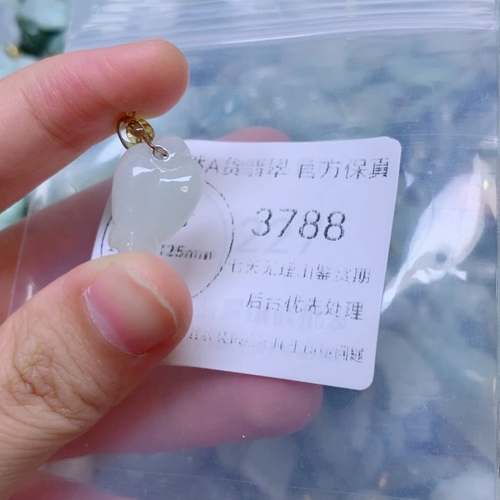 吊坠(不含链)未镶嵌翡翠