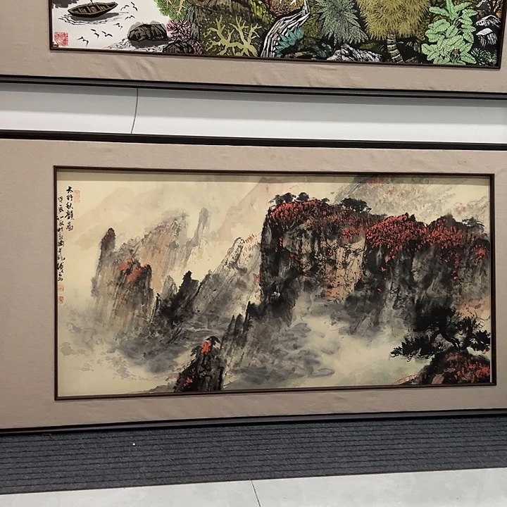 国画末*傅云石山水画作品