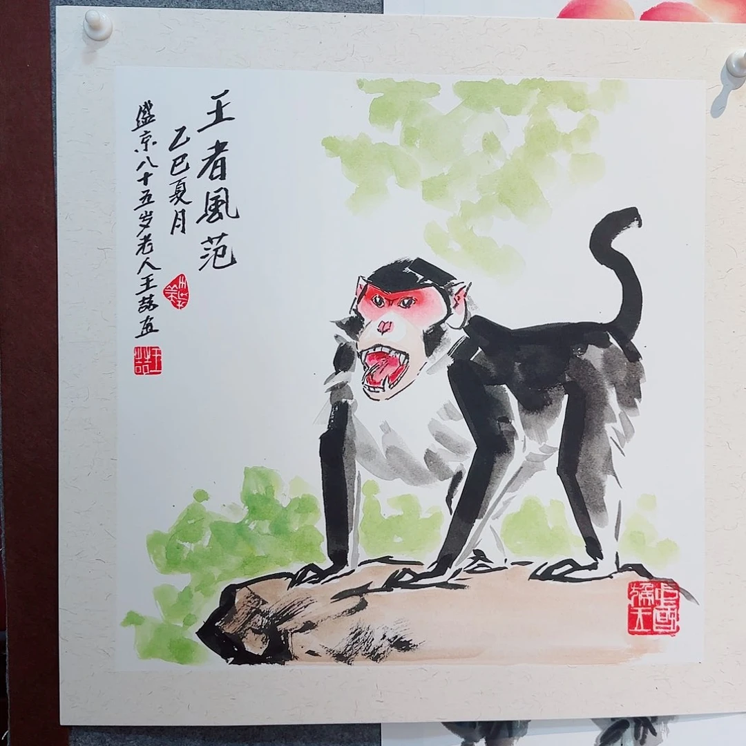 国画鹤*王喆老师书画作品