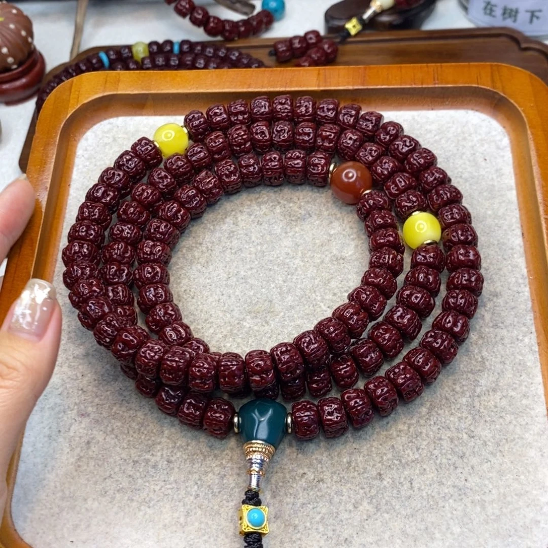 吊坠金刚菩提盘龙108 10-11