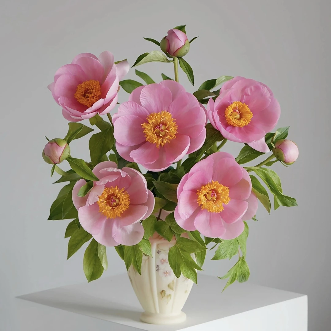 软鲑鱼蝶芍药-阴凉处养护怕热怕风冰水或加冰块发货根部不包水