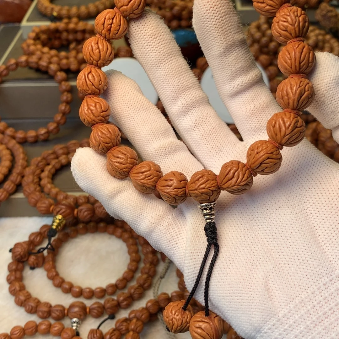 手串桃核秦岭龙纹