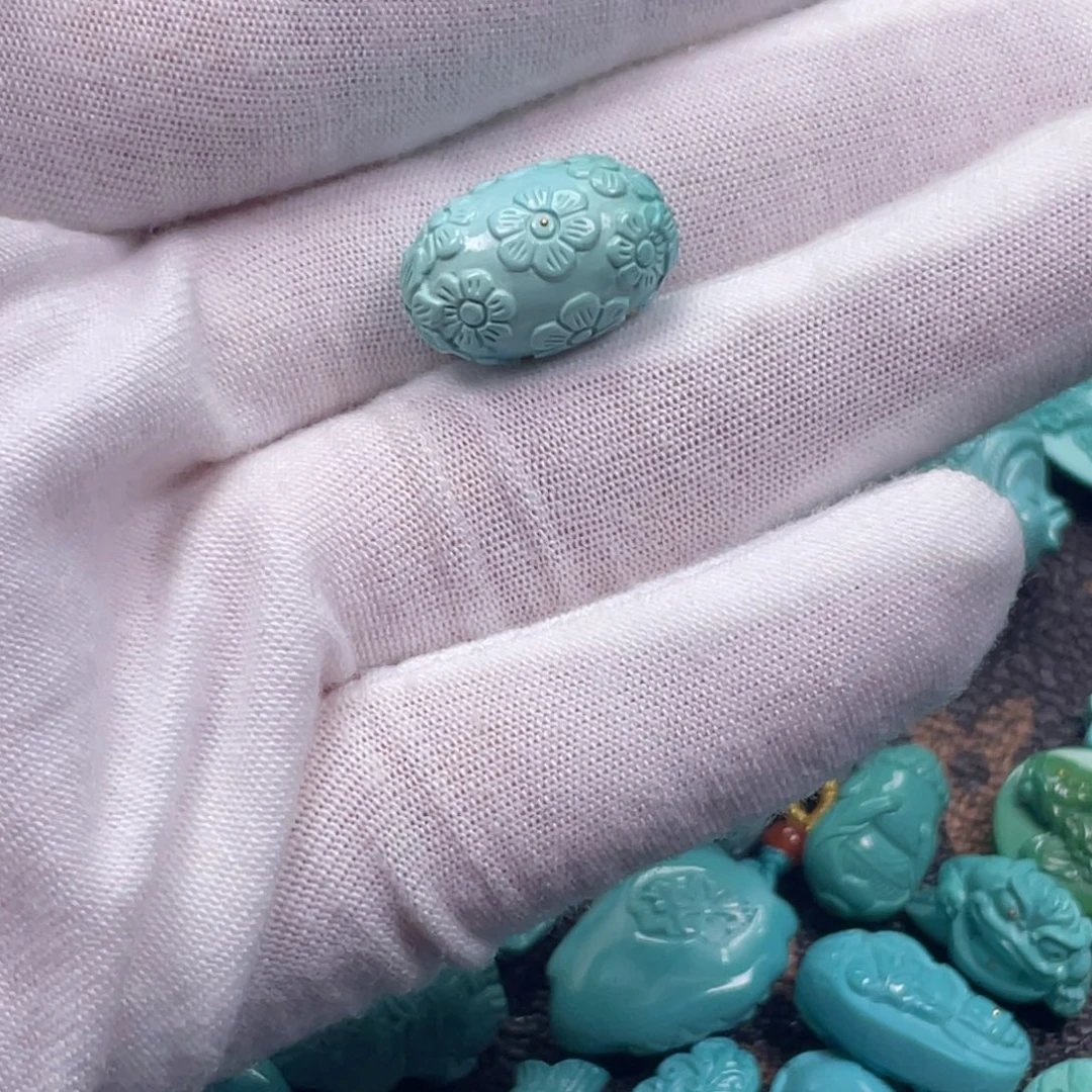 未镶嵌绿松石吊坠(不含链)