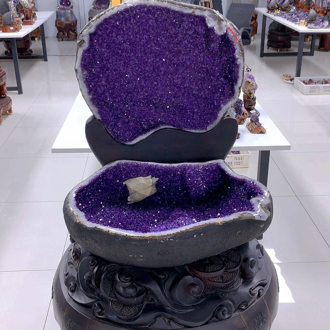 未镶嵌大型摆件（非配饰）紫晶