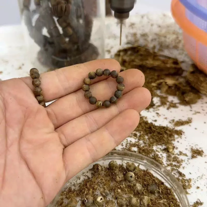 沉香【沉香】4mm绿奇楠沉香高品质高结油高端多样性发一