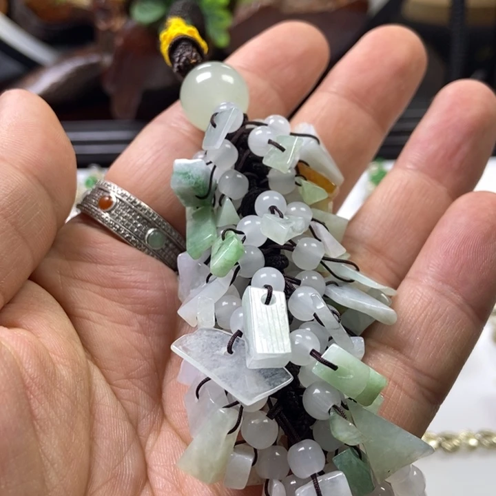 翡翠未镶嵌挂件缅甸天然A货翡翠
