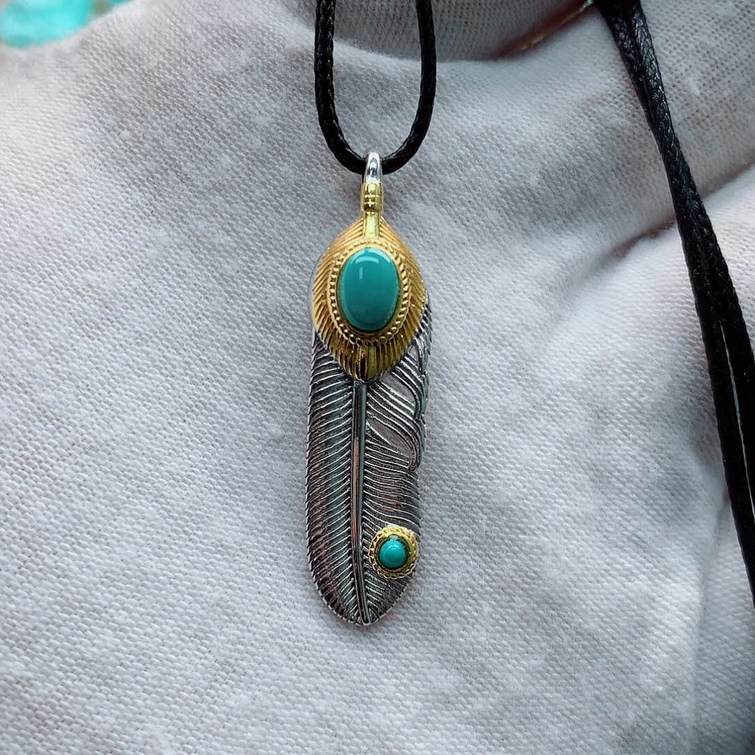 绿松石银S925镶嵌配饰