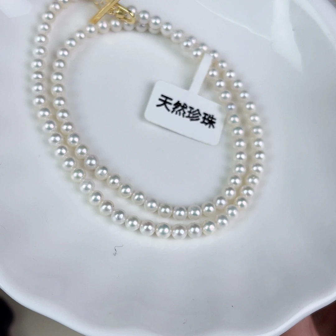 银S925镶嵌天然珍珠淡水珍珠