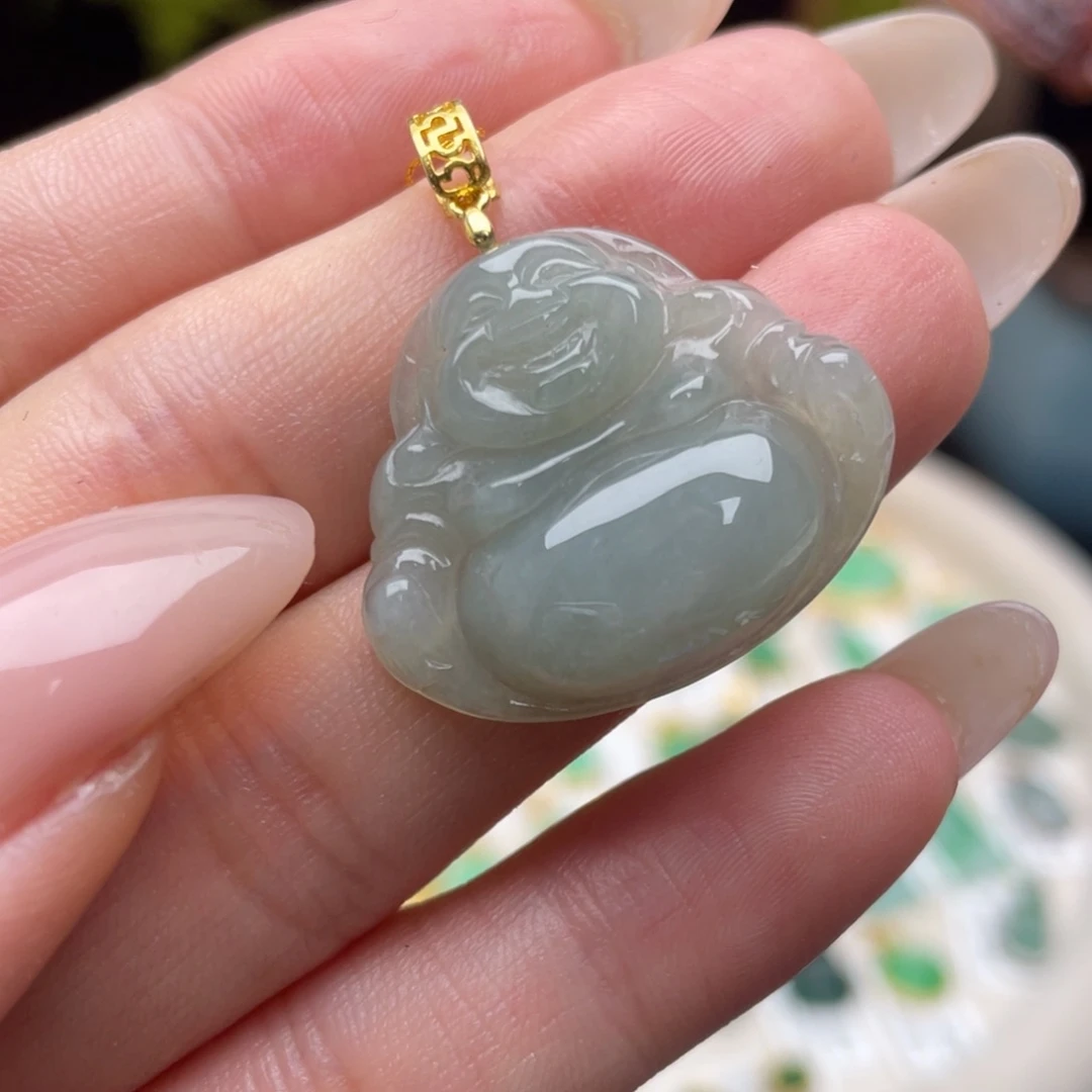 翡翠银S925镶嵌颈饰