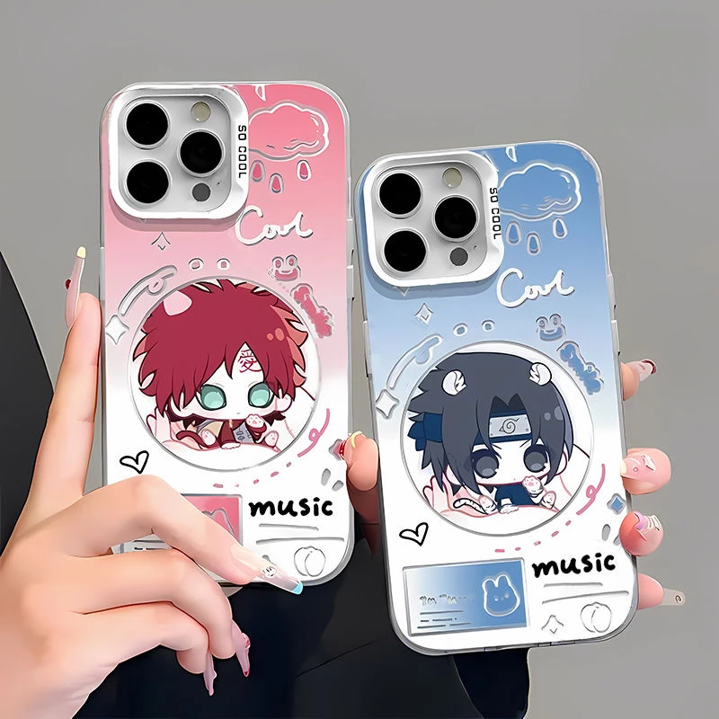 适用华为MATE70壳pura80火影忍者p60pro+镭射nova14彩银13/12