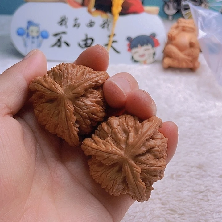 吊坠文玩核桃无*态三棱