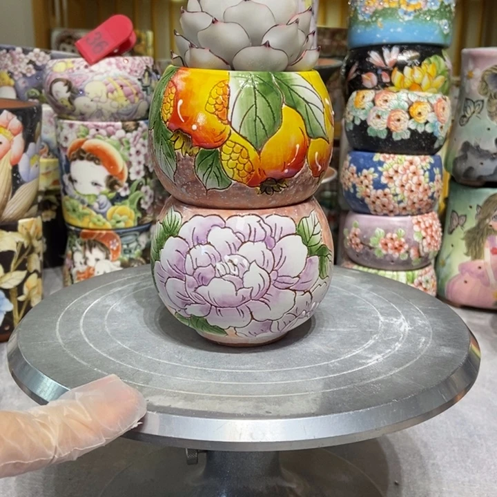 景德镇艺术手绘作品