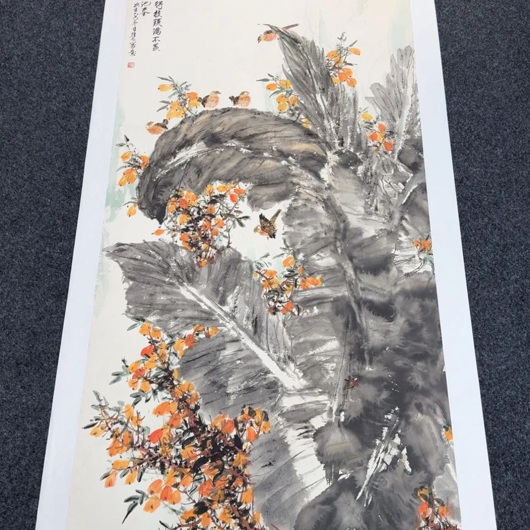 国画国画作品山水花鸟纯手绘