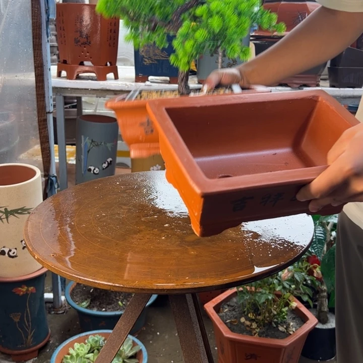 宜兴紫砂26+26红马槽