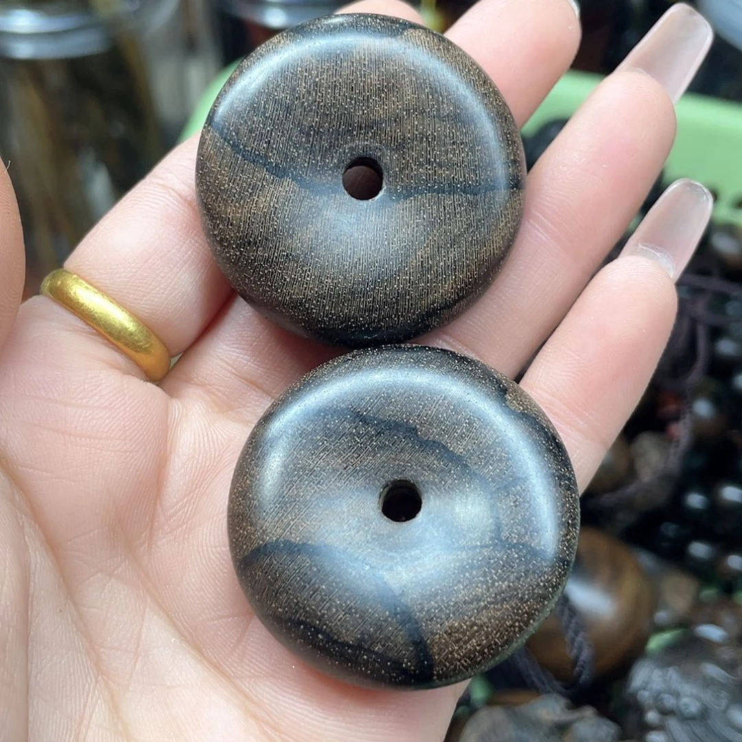 维腊木（绿檀）无事牌