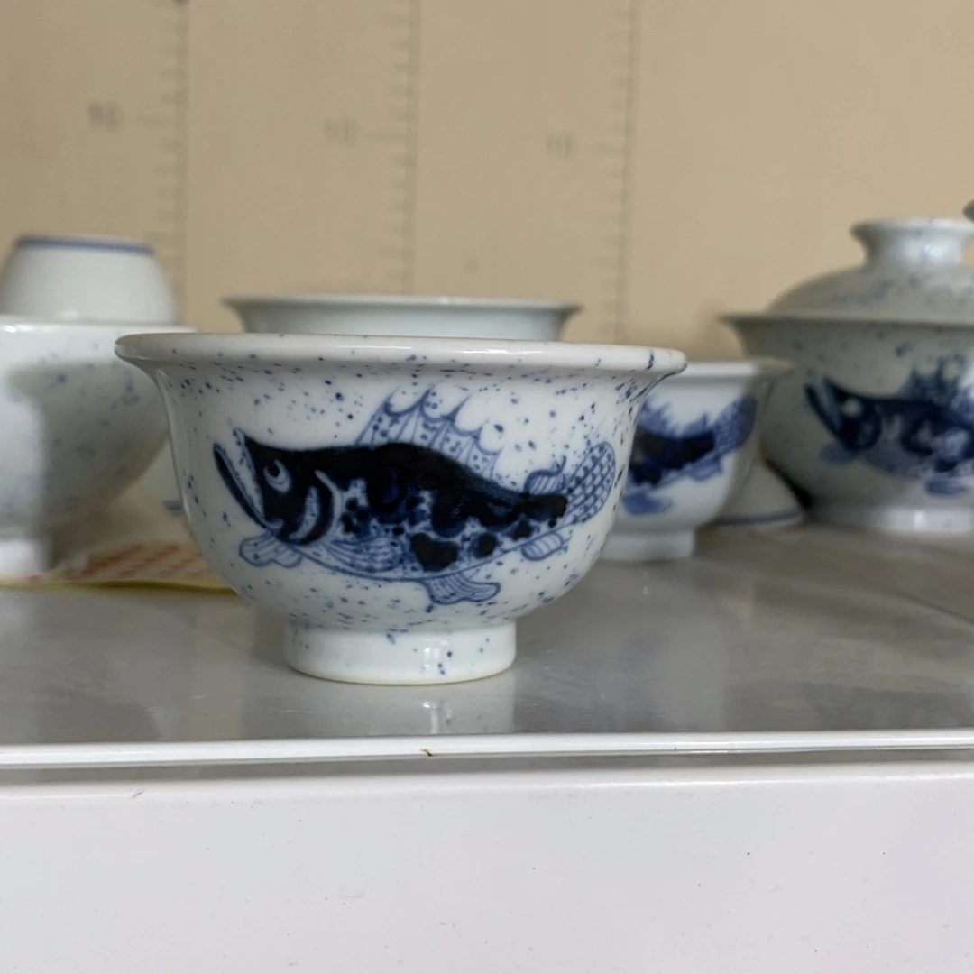 景德镇手工手绘陶瓷 50cc