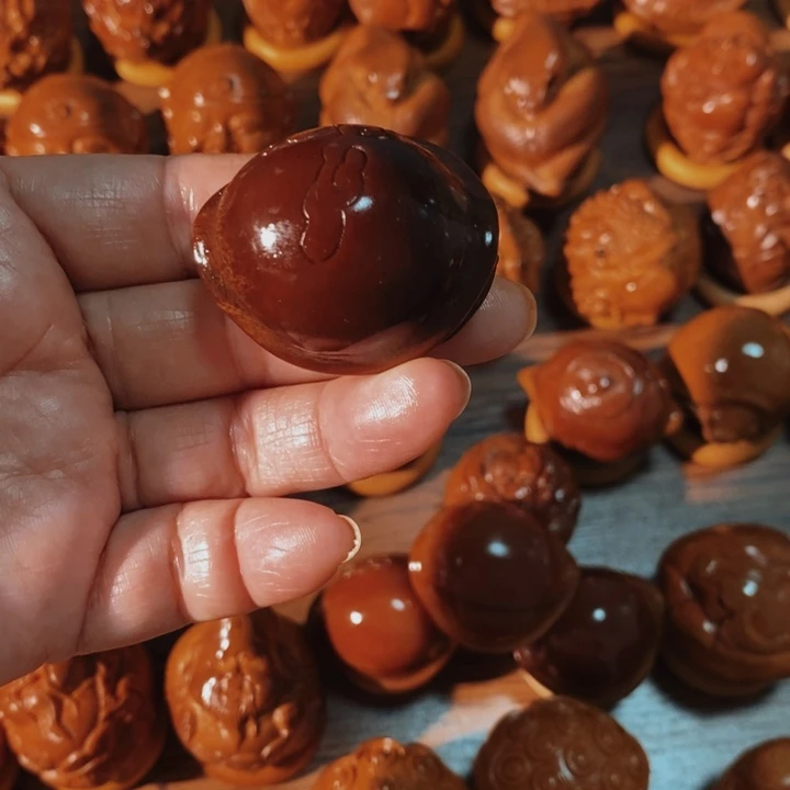 橄榄核手串/手链?**?玉化元宝富甲一颗