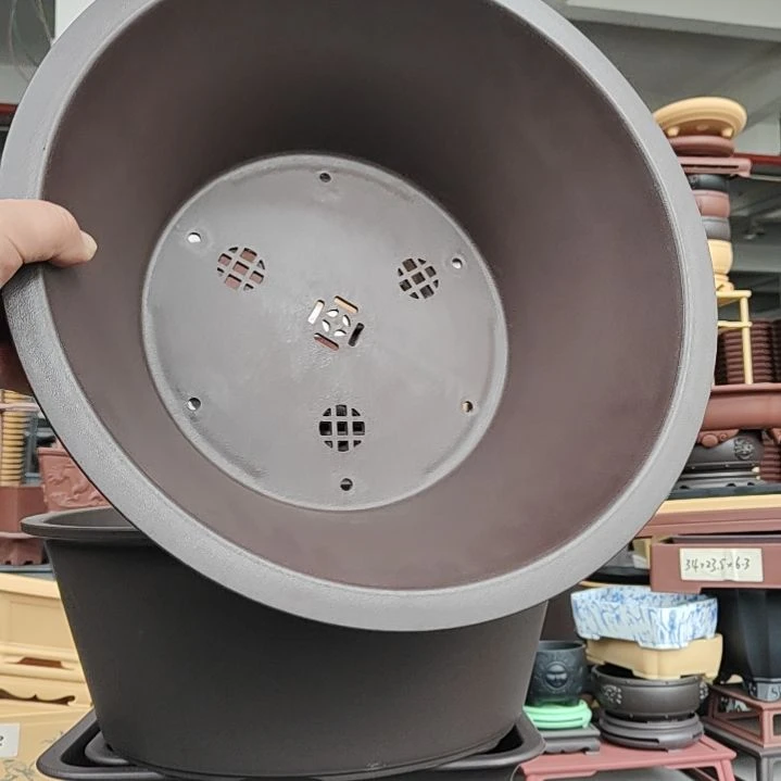 树脂陶****松11只34斜圆盆加1只39斜圆盆