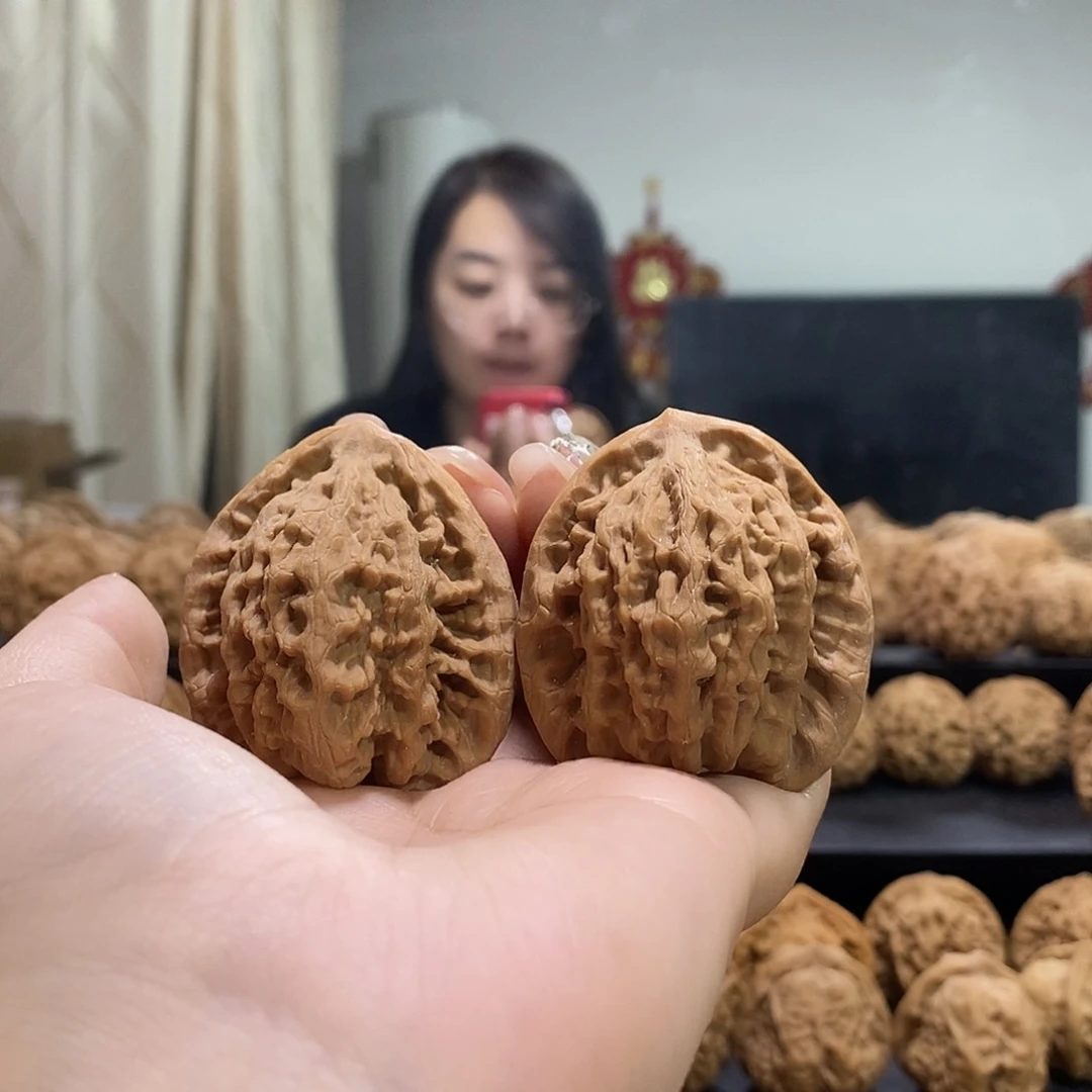 把件文玩核桃43金公子有修