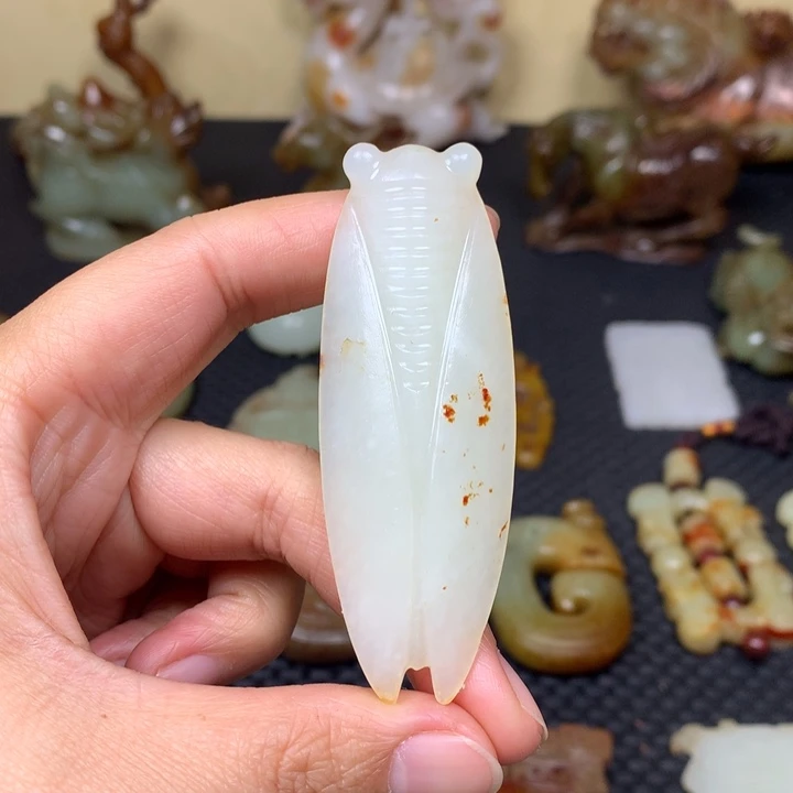 和田玉挂件未镶嵌云****9