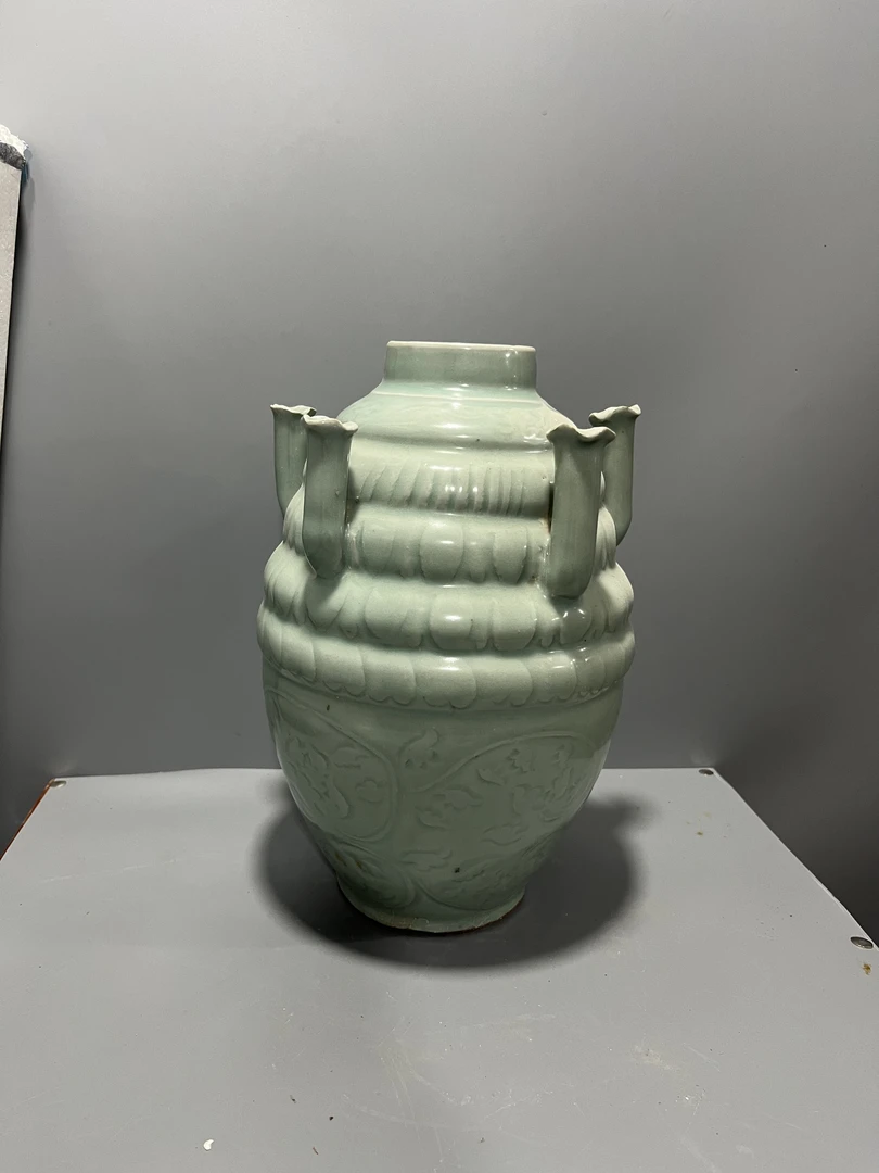 经典复古双耳瓶适合家居装饰