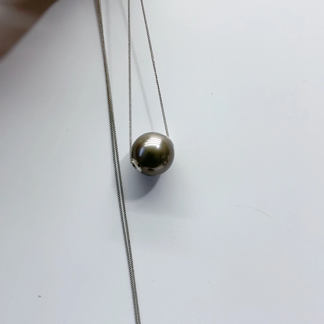 海水珍珠颈饰18K金镶嵌