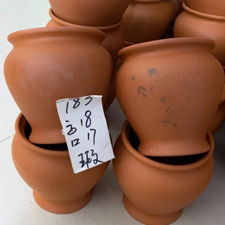 粗陶红陶绿植花盆183