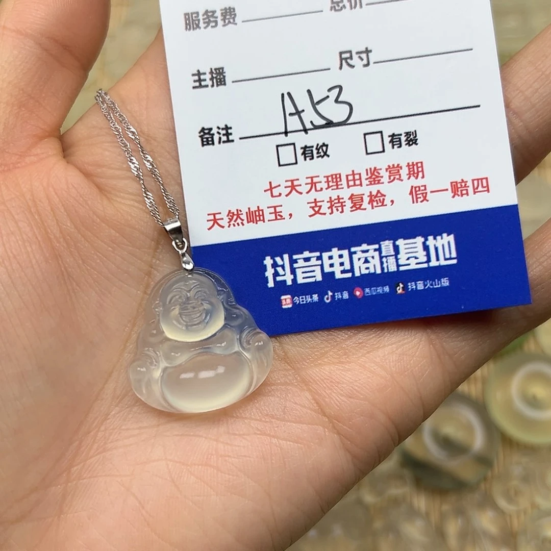 蛇纹石玉颈饰未镶嵌弦*?