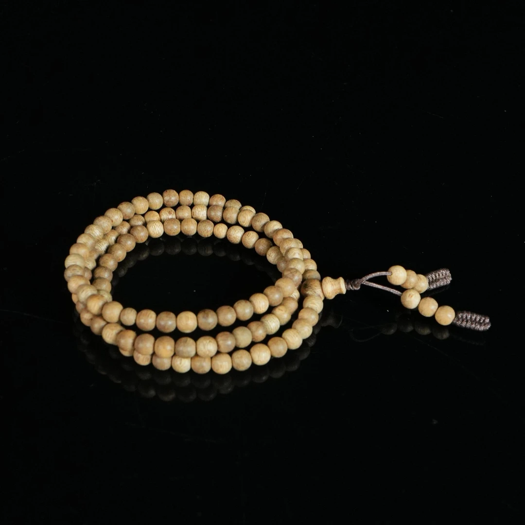 A9736 文莱软丝沉香念珠 0.55cm  5.76g