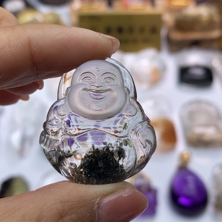 水晶颈饰未镶嵌品***@