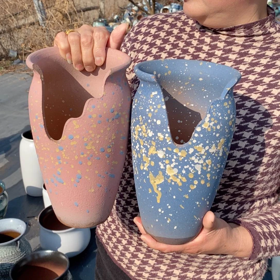 红陶口14高25～～～