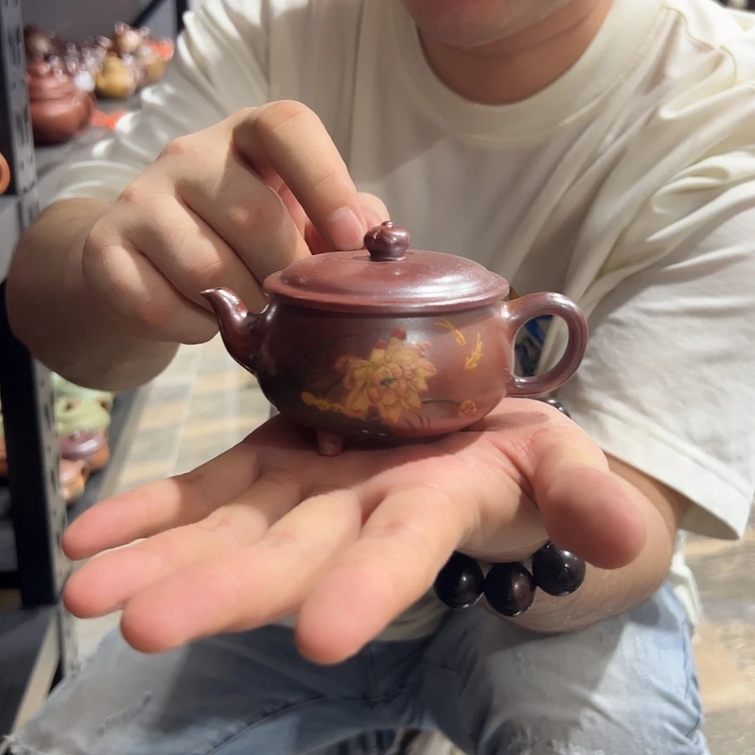茶壶紫砂紫砂壶紫砂茶宠茶叶罐