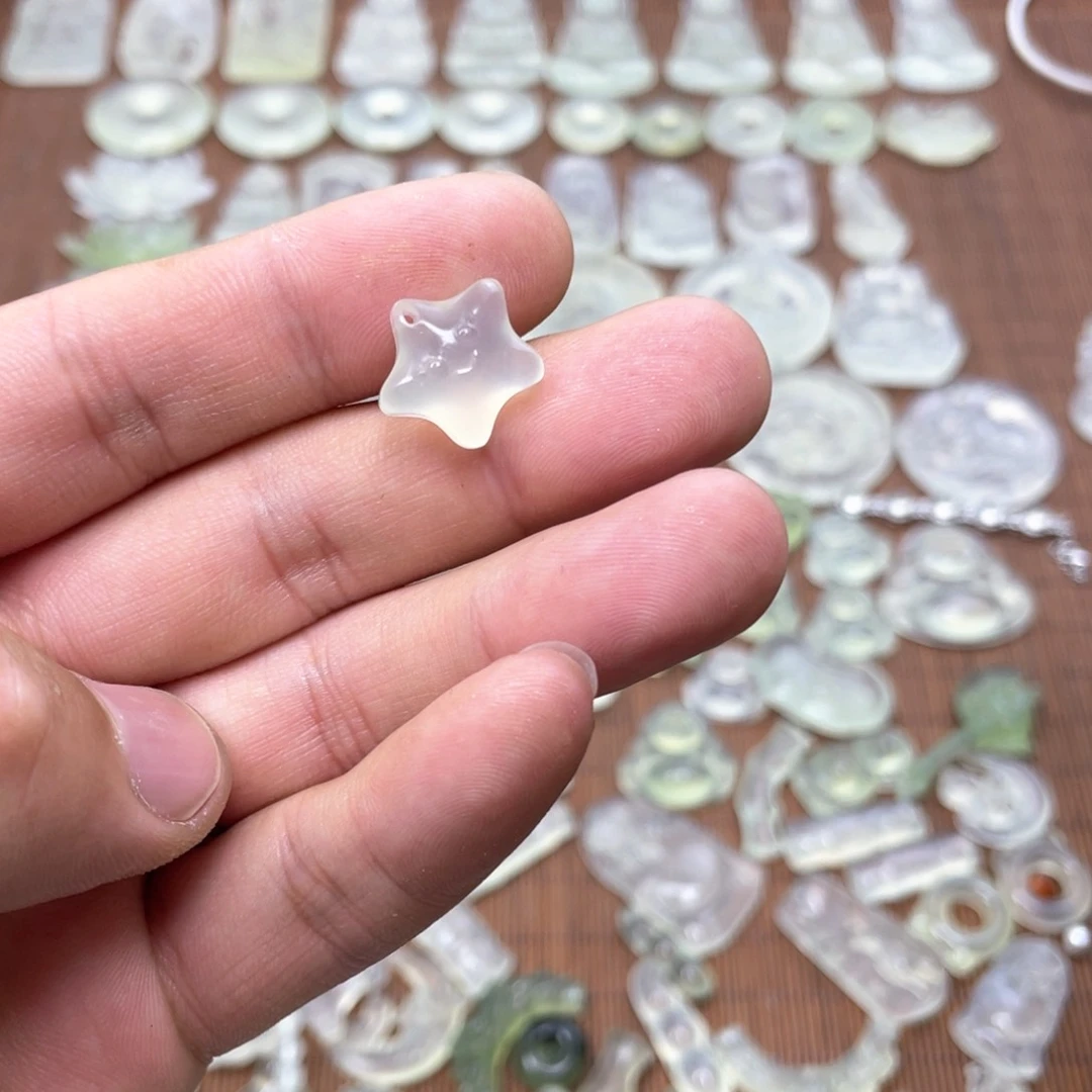 蛇纹石玉未镶嵌多样性随机发一?*?