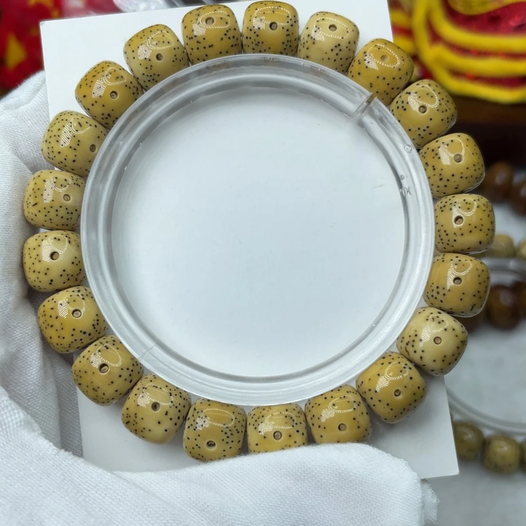 星月菩提手串原生态原白11打好底月朗星稀