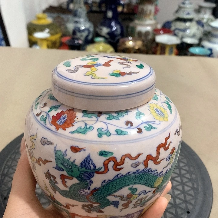 摆件博古架陶瓷摆件