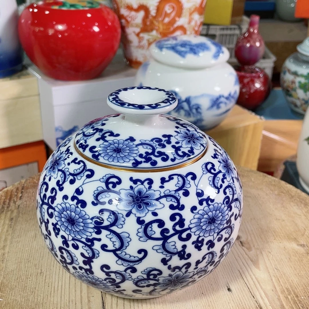 【闪购商品】罐陶瓷茶叶罐密封罐