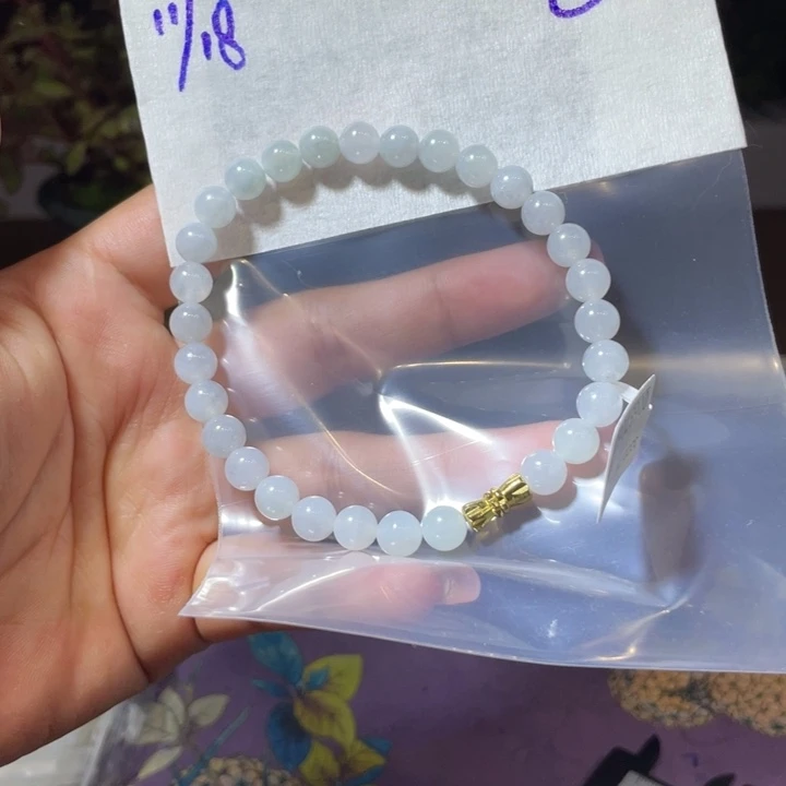 翡翠未镶嵌手链纯天然a货翡翠