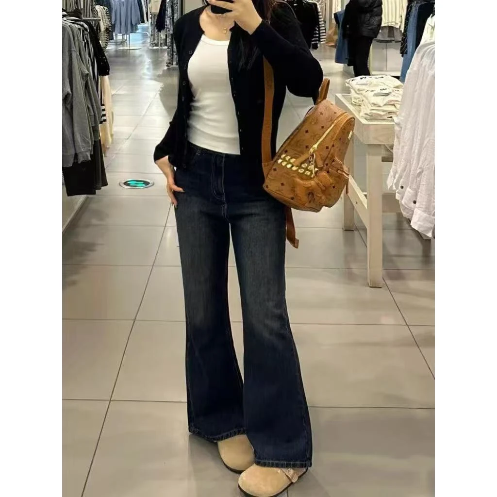 ①A企业店清仓全码小鱼家衣橱2024年新款牛仔裤女-发货默认微瑕