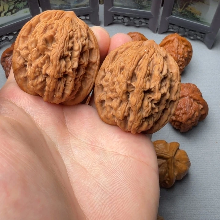 吊坠文玩核桃麦虎41