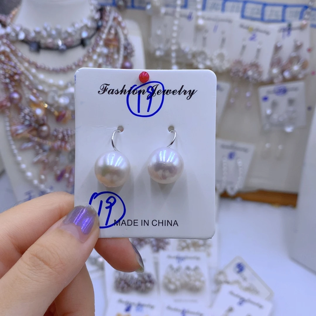 淡水珍珠颈饰银S925镶嵌