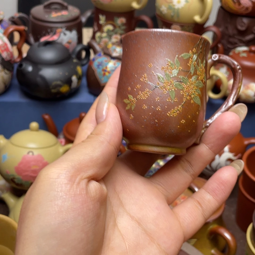 茶杯紫砂紫砂主人杯100cc